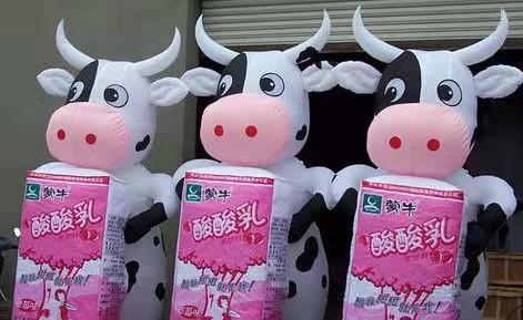 石家庄牛奶厂广告气模